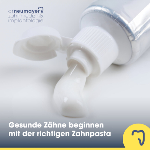 Gesunde Zähne beginnen mit der richtigen Zahnpasta