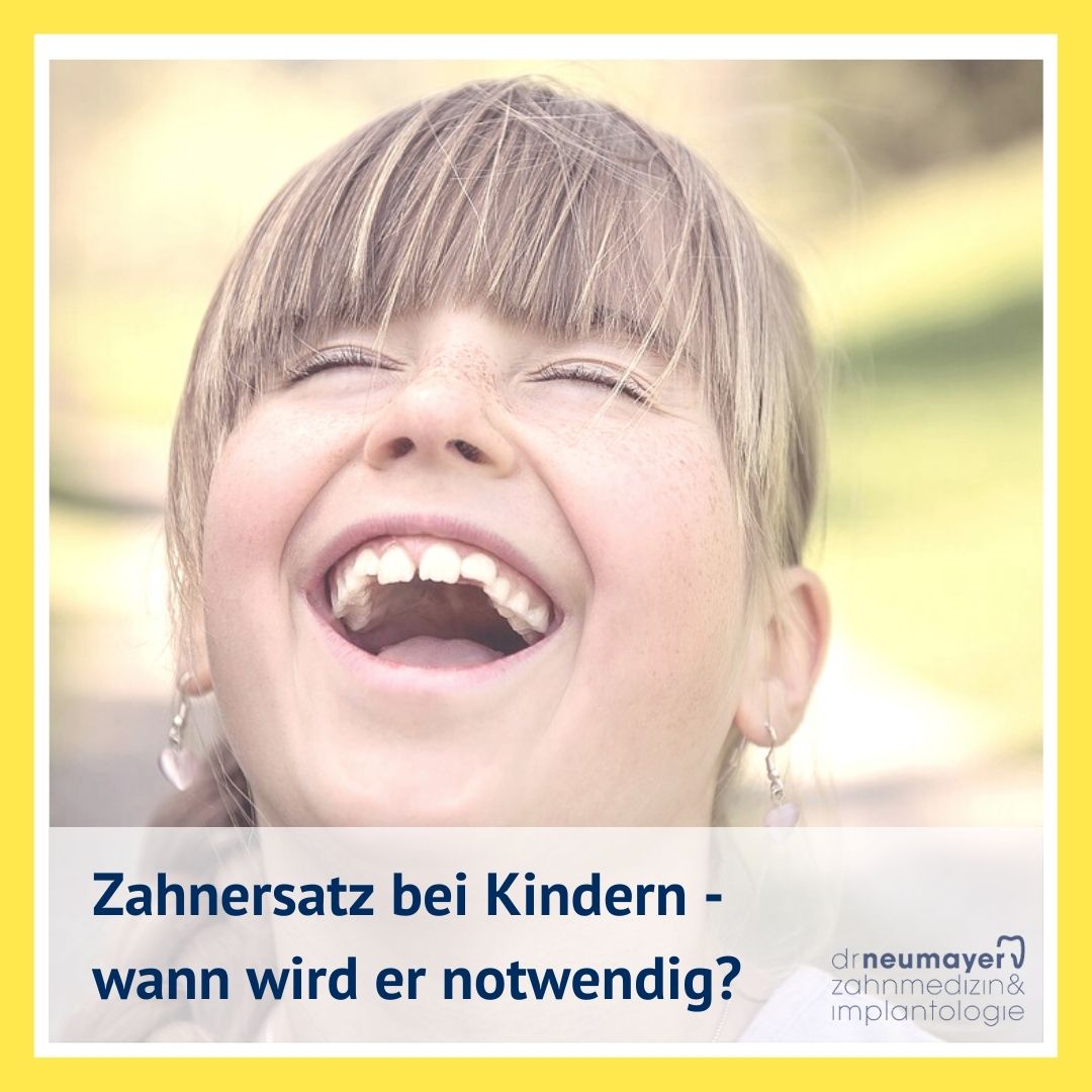 Zahnersatz für Kinder? Hier lesen Sie alles Wichtige!