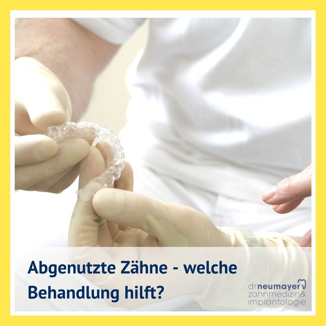 Wie können Zähne vor dem Knirschen geschützt werden und was ist zu tun, wenn die Zähne bereits geschädigt sind? Erfahren Sie hier mehr!