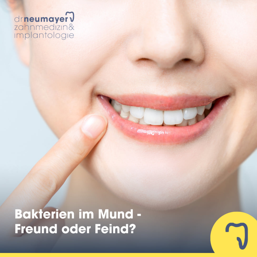 Gute und schlechte Bakterien für die Mundgesundheit